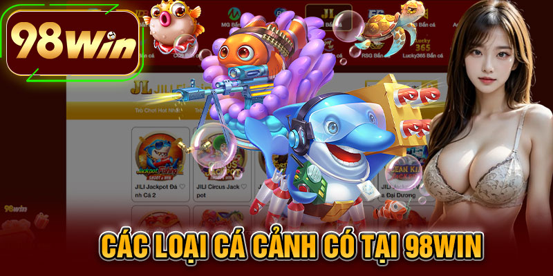 Các Loại Cá Cảnh Có Tại 98WIN